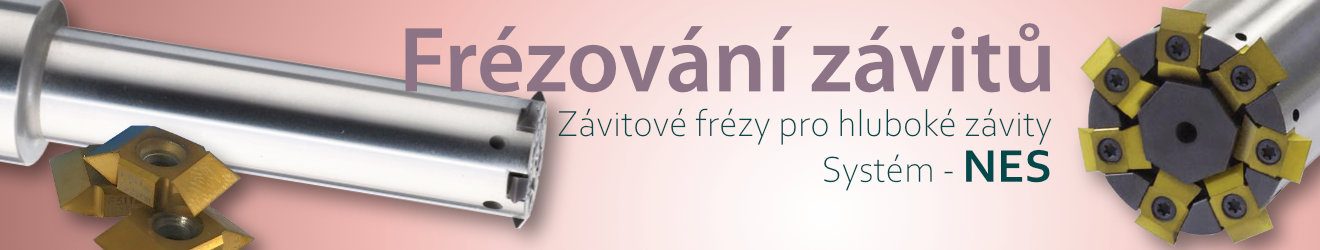 Frézování závitů - systém NES - Reime