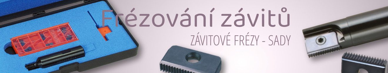 Frézování závitů - sady
