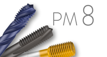 Závitníky - technická část - substrát PM8